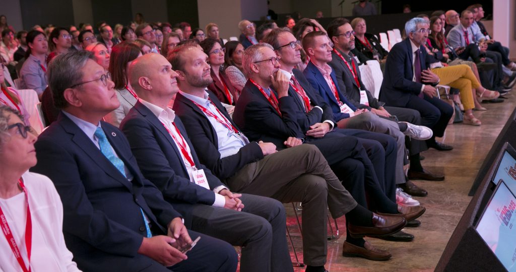 Asistentes al International Facial Nerve Symposium (IFNS 2025), celebrado en el hotel Novotel Madrid Center